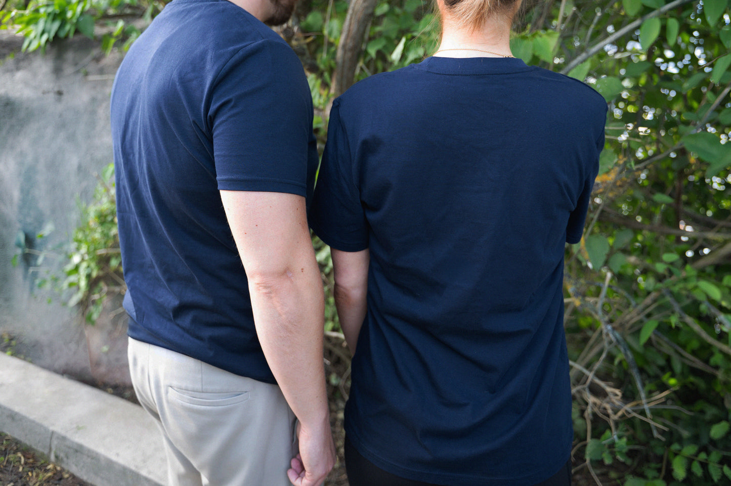 T-shirt Navy Monster