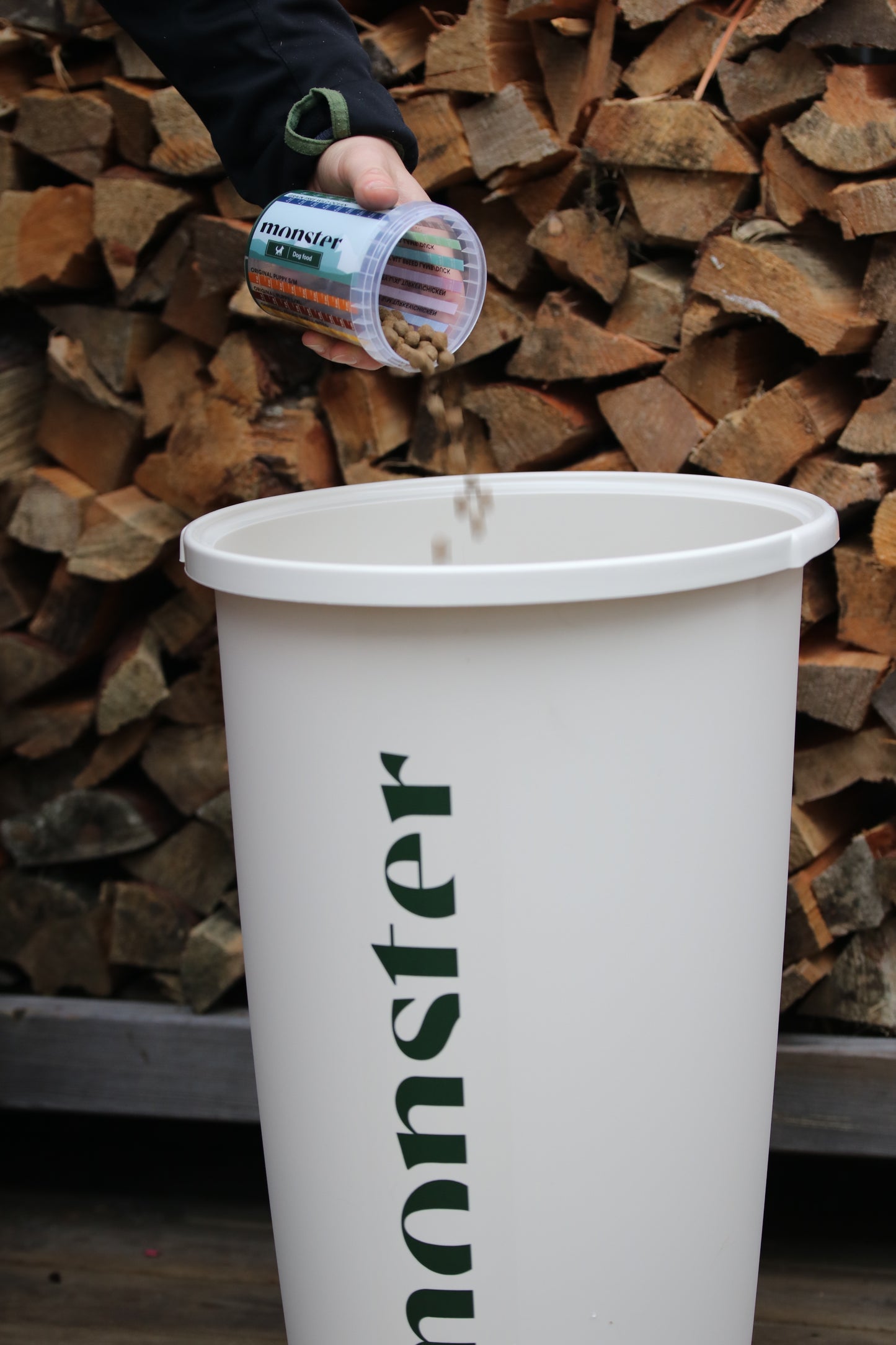 Monster Fodertunna Beige