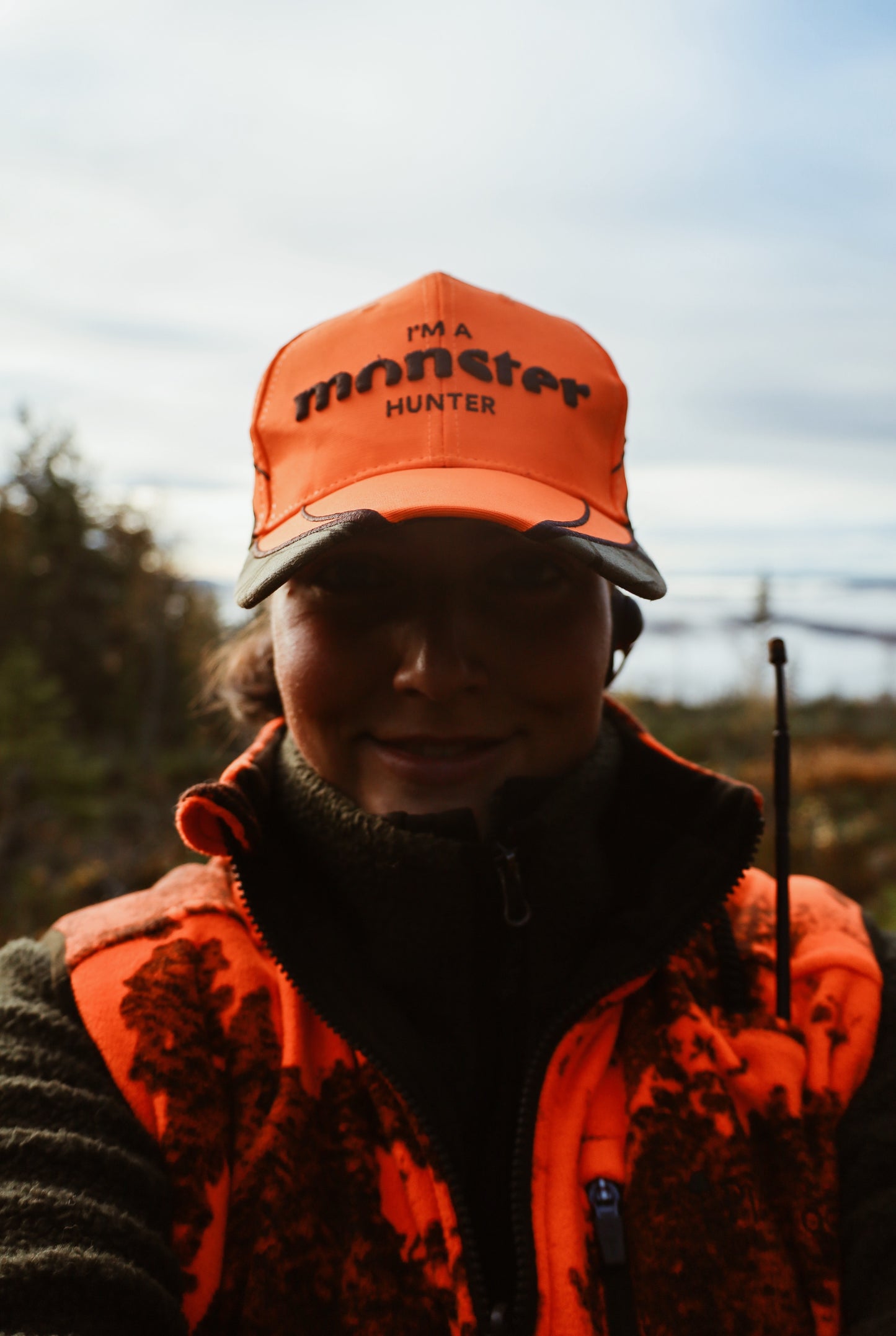 Monster Keps Jakt Orange