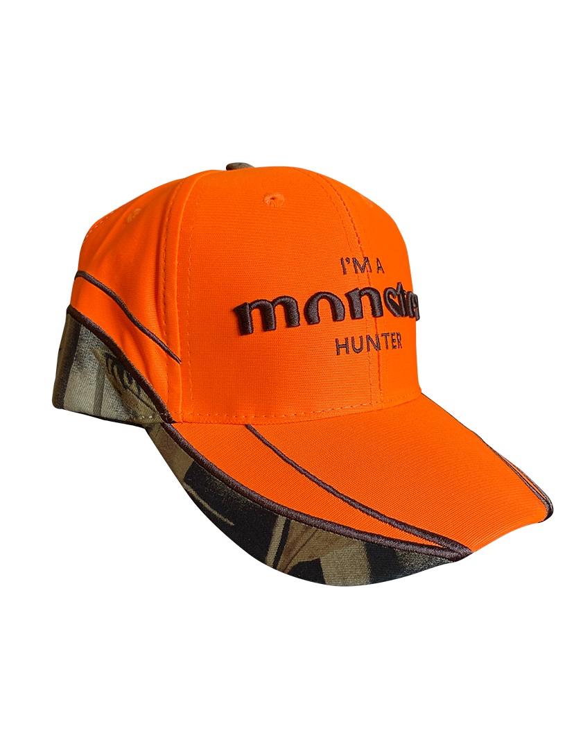 Monster Keps Jakt Orange