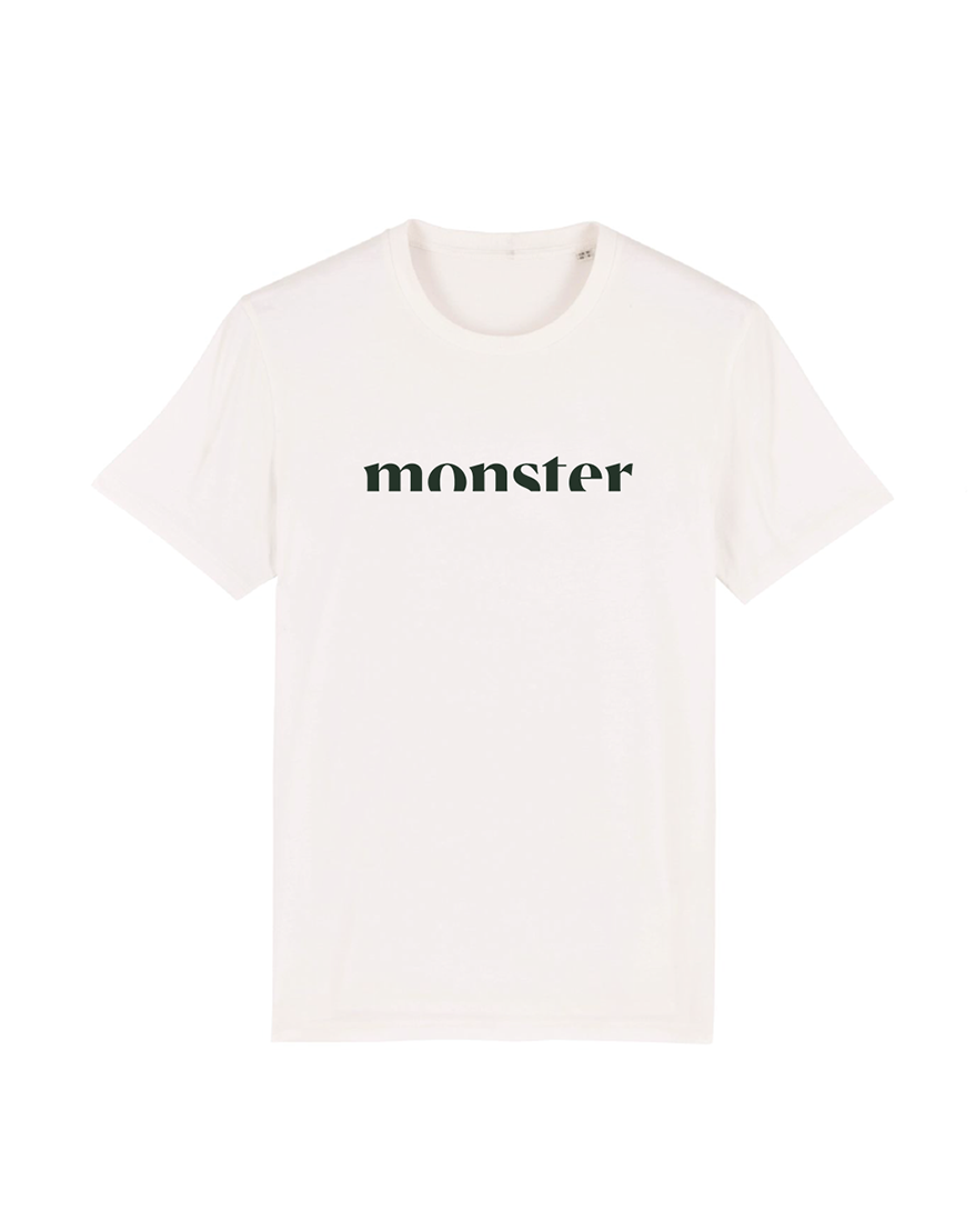 T-shirt Monster Off white